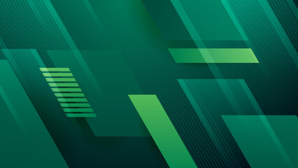 Fototapeta premium Green abstract background