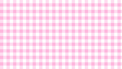 cute pink checkers, gingham, plaid, checkerboard wallpaper illustration, perfect for wallpaper, backdrop, postcard, background