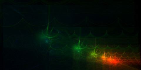 Fraktaler Hintergrund für Druck und Webdesign