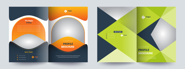 Company Profile Corporate Business Brochure Design Template adept for multipurpose Projects