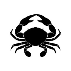 Crab restaurant logo icon design vector