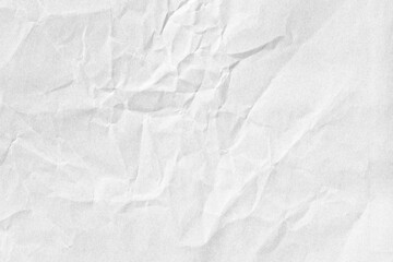 white crumpled paper background texture macro closeup