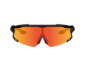 Detailed colorful glasses. Masks for web applications.