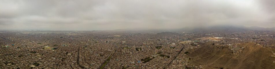 Lima, the capital of Peru, is partly built in the desert