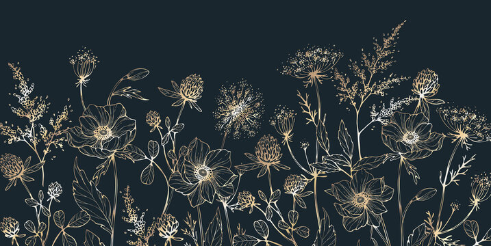 Free Vector  Flower background desktop wallpaper cute vector
