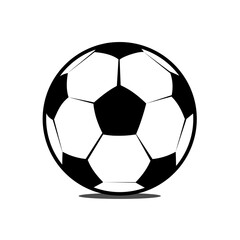 Naklejka premium soccer ball isolated on white background