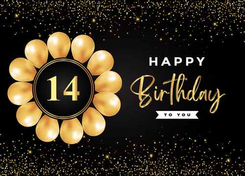 Happy 14Th Birthday" Изображения: просматривайте стоковые фотографии, векторные изображения и видео в количестве 24