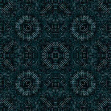 Abstract geometric seamless pattern. Seamless background for design and decoration of packaging, covers, cards. Template for printing on fabric.