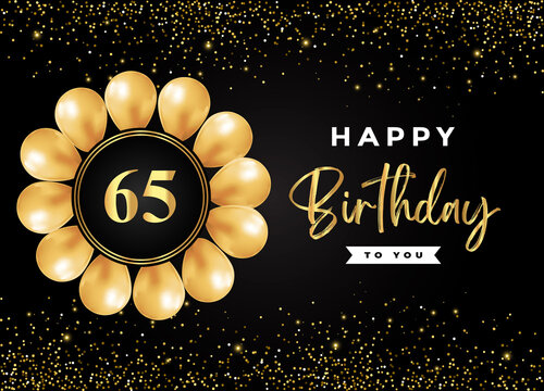 Top 10 Happy 65th Birthday Background High Quality Free Downloads