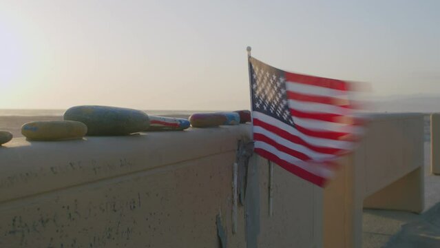 Beach Park at Sunset in Oxnard California
