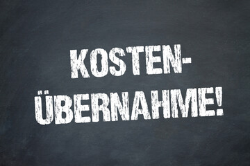Fototapeta premium Kostenübernahme!