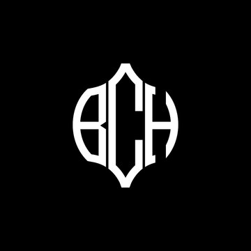 BCH letter logo. BCH best black background vector image. BCH Monogram logo design for entrepreneur and business.