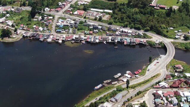 Palafitos de Isla de Chilo&eacute;, Chile.  World Travel Awards.