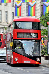 Buses - Transport for London. - obrazy, fototapety, plakaty
