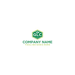 GLC and Leaf Logo Sign Design