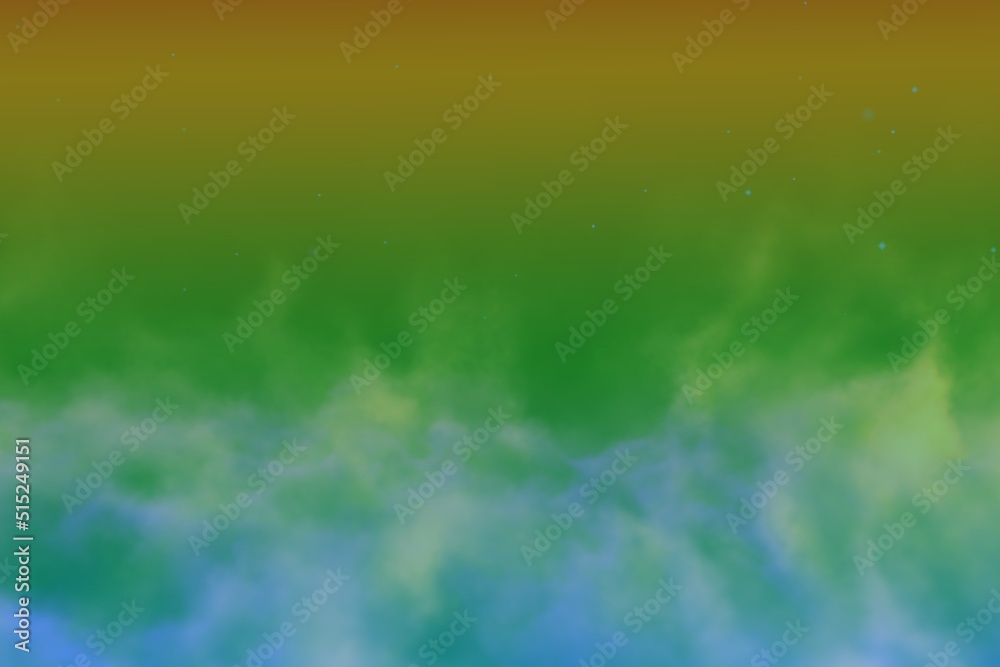 Wall mural gothic haze concept with lights bokeh effect design abstract background for any design purposes