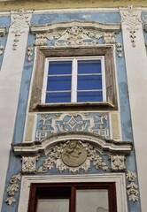 Fototapeta na wymiar Barock Haus in der Altstadt von Steyr, Österreich