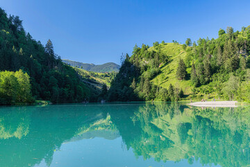 Idyllic Klammsee Lake near Kaprun - Zell am See, Austria