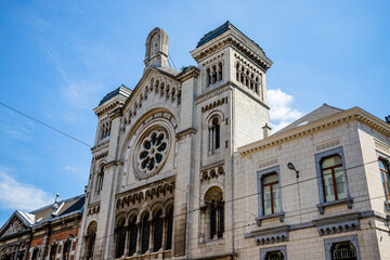 Fototapeta na wymiar La Synagogue de Bruxelles