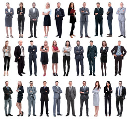 Colection of full length people