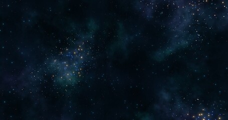 Fototapeta na wymiar Nebula background. Galaxy in the universe. 3d rendering. 