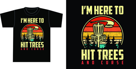 Funny Disc Golf Designs T-Shirt