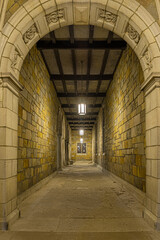 Hallway - law school quadrangle - Ann Arbor - Michigan - USA