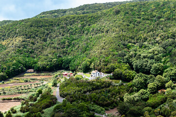 Bonita vista desde el Mirador de Jardina, Las Mercedes, San Cristóbal de la Laguna, Tenerife,...