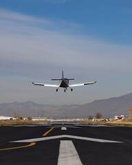 airplane at the airport