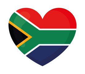 heart south africa flag © Jeronimo Ramos
