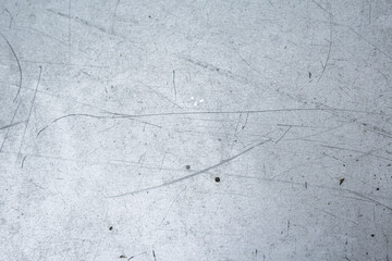 texture of dirty scratched gray metal