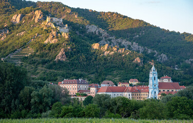 View on the bank of the Danube near Dachau, Austria