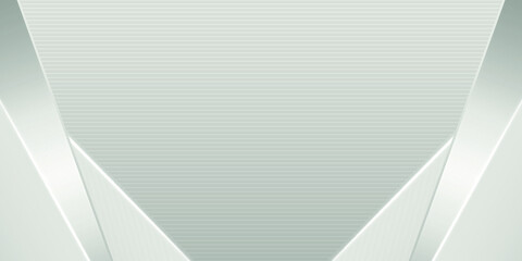White geometric background. Vector illustration.