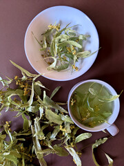 A cup of linden tea