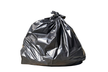 Garbage bags isolated on white background. Garbage bags isolated with clipping path.