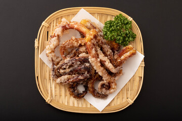 烏賊げそ天ぷら