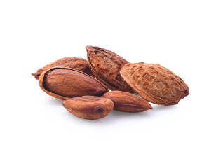 Almond isolated on white background