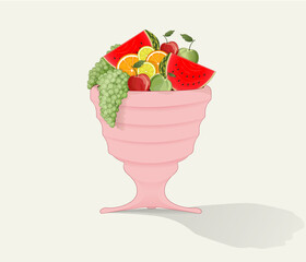 strawberry in a bowl