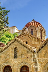 Byzantine church in Athens, Greece