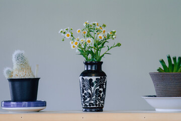 The art of Japanese flower arrangement.