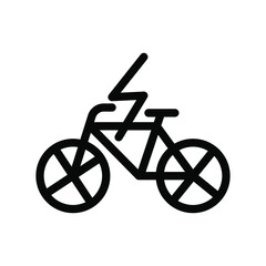 Fototapeta na wymiar Bicycle icon template