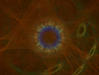 Imaginatory fractal abstract background Image