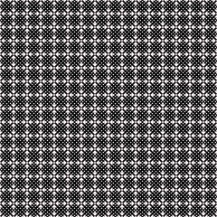 The Modern Black and White Design in Fabric Seamless Pattern