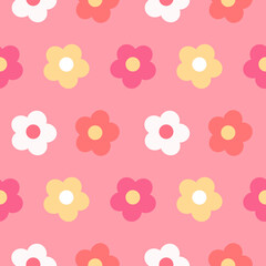 seamless pattern with flowers