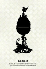 Baekje geumdong daehyangno, Gilt-bronze Incense Burner of Baekje