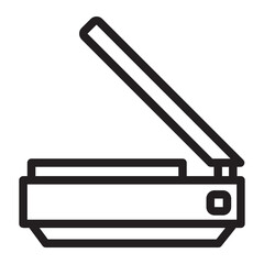 scanner line icon