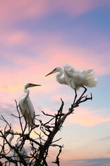 해바라기 와 새