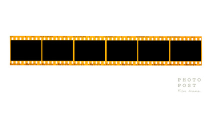 (35 mm.) film collections frame.With black space.film camera.film template	