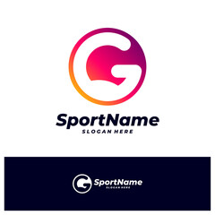 Letter G Logo Design Template. Initial G logo concept vector. Creative Icon Symbol