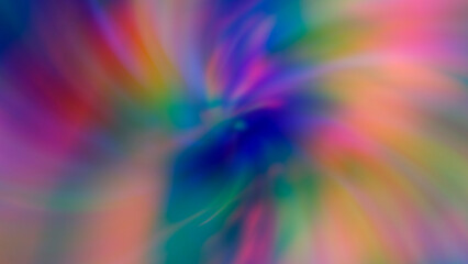 Abstract gradient glowing multicolored background.